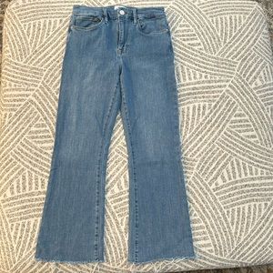 Frame Le Crop Mini Boot Denim